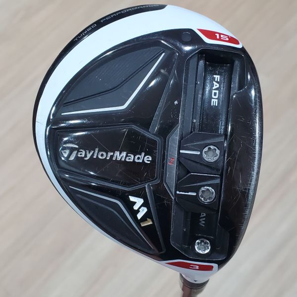 二手品TaylorMade M1 15° 3號球道木桿 搭配TM1-116 49 R桿身 