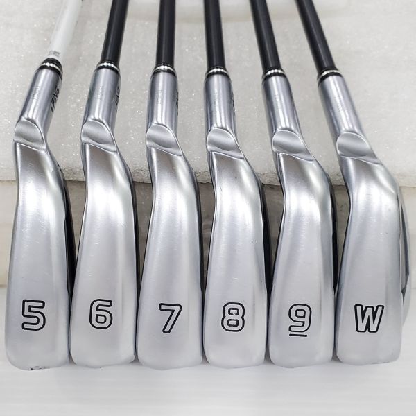 二手超美品PING G425 5-W(共6支)鐵桿組 搭配ALTA J CB ꜱʟᴀᴛᴇ 54 SR桿身 