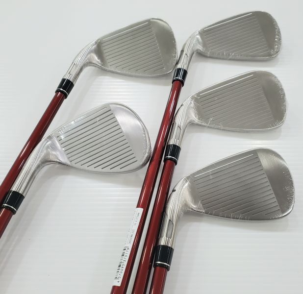 全新品 女生 女用TaylorMade STEALTH 7-S(共5支)鐵桿組 搭配TENSEI ʀᴇᴅ TM40 47 L桿身 
