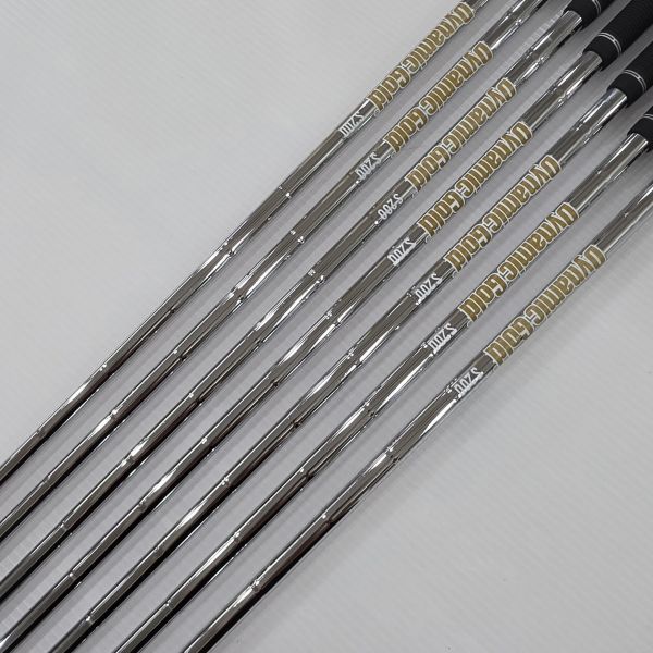 二手超美品HONMA ᴛ//ᴡᴏʀʟᴅ TW757B 4-P(共7支)鐵桿組 搭配Dynamic Gold ꜱ𝟤𝟢𝟢 129 S桿身 