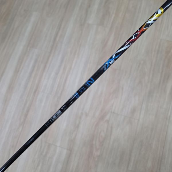 二手超美品 特注 高階DESIGN TUNING(TaylorMade) 3號球道木桿(單)桿身 ZERO 𝟧𝟧 ꜰᴡ 55.5 R桿身 