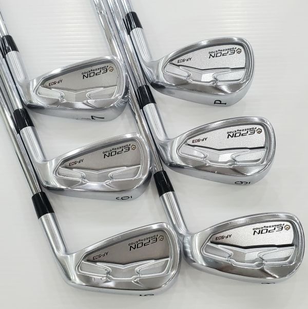 二手美品EPON AF-503 5-P(共6支)鐵桿組 搭配N.S.Pro 950 98 S桿身 