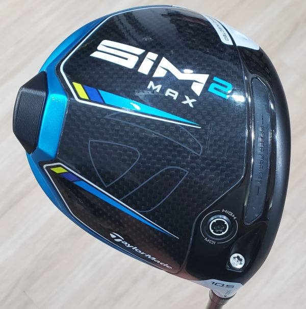 二手超美品TaylorMade SIM² ᴍᴀx 10.5°開球木桿 搭配特注VENTUS ʙʟᴜᴇ 5-R 58.5 R桿身 