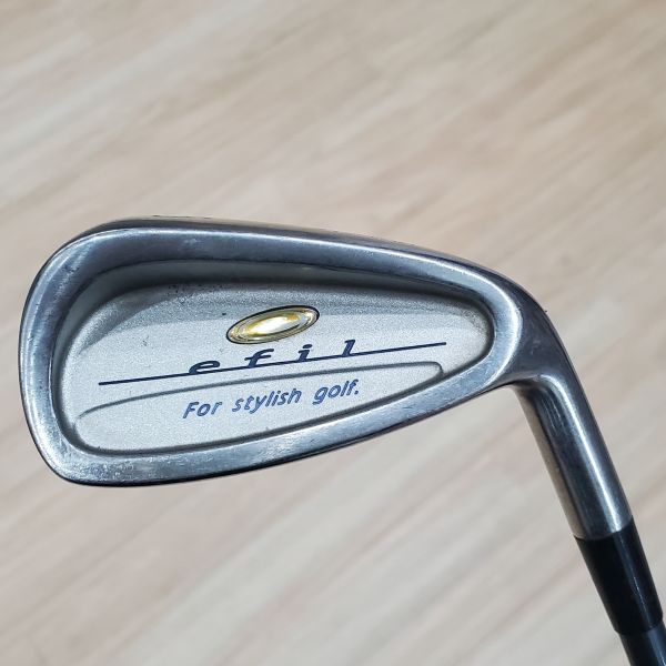 二手美品 女生 女用Mizuno efil 5號鐵桿 搭配原廠 L桿身 