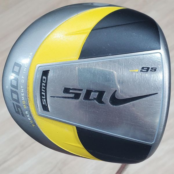 二手美品NIKE SQ ꜱᴜᴍᴏ 5000 ◂9⁵ 9.5°開球木桿 搭配Diamana ꜱ-𝟨𝟧 S(美)桿身 