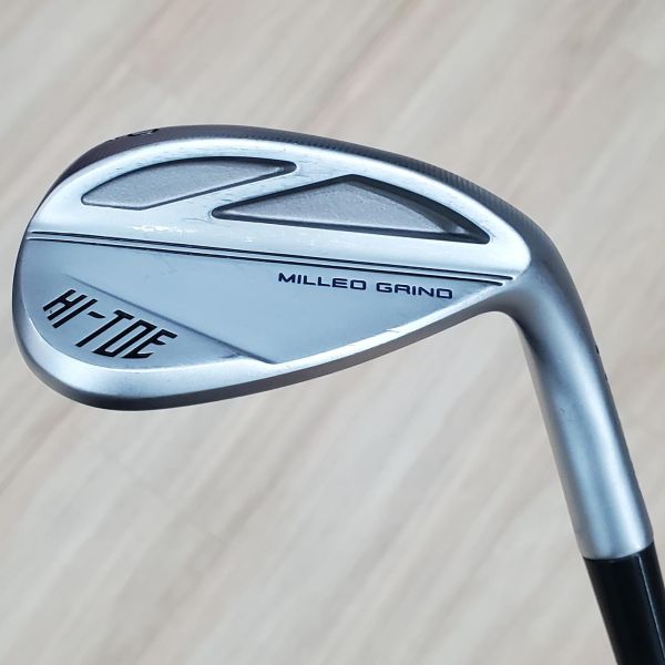 二手近新品TaylorMade ᴍɪʟʟᴇᴅ ɢʀɪɴᴅ HI TOE 3 ᴄʜʀᴏᴍᴇ(鍍鉻版) 50/𝟢𝟫°挖起桿 搭配Dynamic Gold ꜱ𝟤𝟢𝟢 129 S桿身 