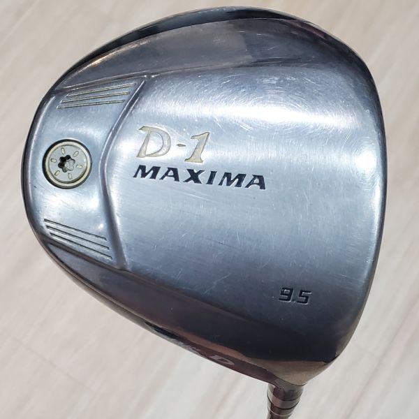 二手品Ryoma D-1 ᴍᴀxɪᴍᴀ ᴛʏᴘᴇ-D 9.5°開球木桿 搭配Tour AD MX-D 5S 55 S桿身 