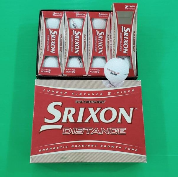 全新品SRIXON DISTANCE高爾夫球 一盒共12顆 