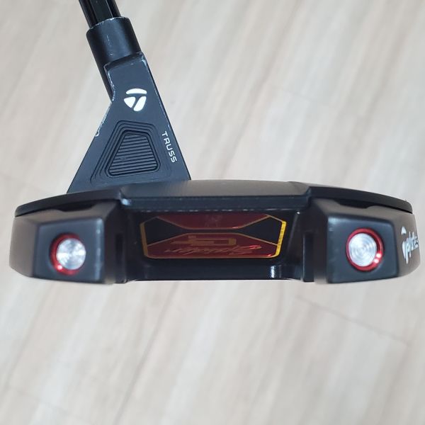 二手超美品TaylorMade Spider GT TM1 ʙʟᴀᴄᴋ 34"推桿 