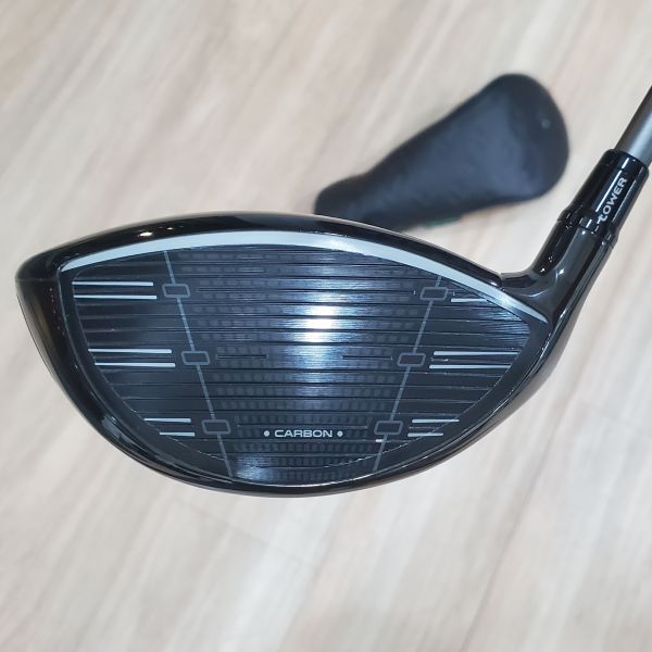 二手超美品TaylorMade(25) Qi35 Designer Series ʙʟᴀᴄᴋ(極致黑) 9°開球木桿 搭配全新AIR SPEEDER 50-S 53 S桿身 