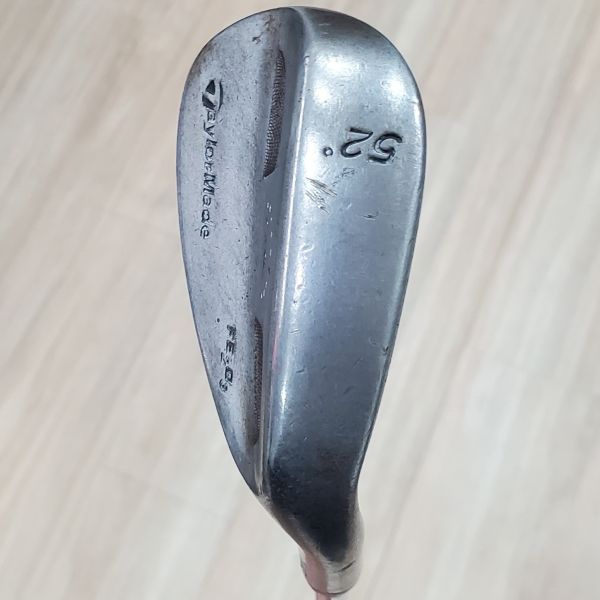 二手品TaylorMade rac ꜰᴇ₂ᴏ₃ 52°/8°挖起桿 Dynamic Gold W桿身 