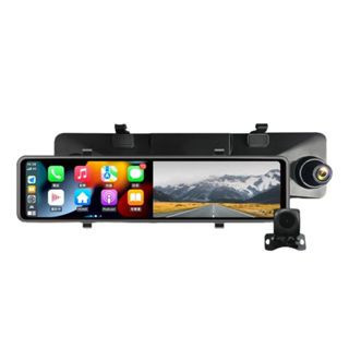 飛樂 CAP66 CarPlay/Android Auto 4K高畫質 雙鏡頭行車紀錄器 電子後視鏡 贈64G 