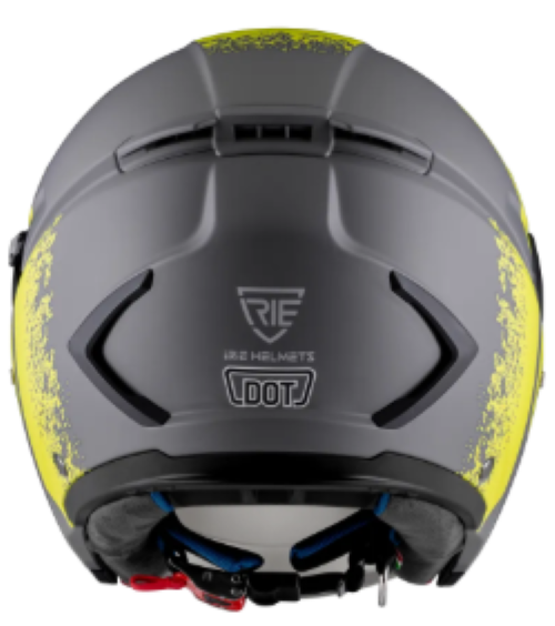 【極度風速】iRiE 3/4安全帽《NOVA 3.0》 ─ Transit BL10 抗刮消光冷灰/綠 