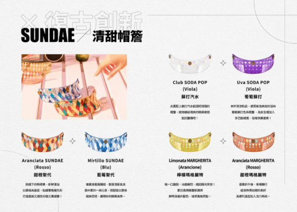【極度風速】IRIE SUNDAE 聖代 復古帽簷 