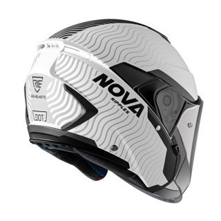 【極度風速】TiRiE 3/4安全帽《NOVA 3.0》 ─ Reset BL11 抗刮消光白/黑銀 