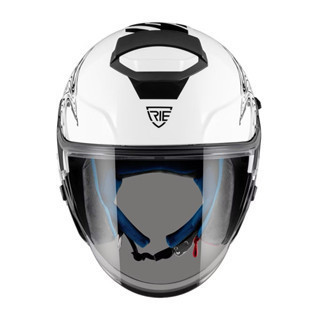 【極度風速】iRiE 3/4安全帽《NOVA 3.0》 ─ Transit BL12 白/黑 