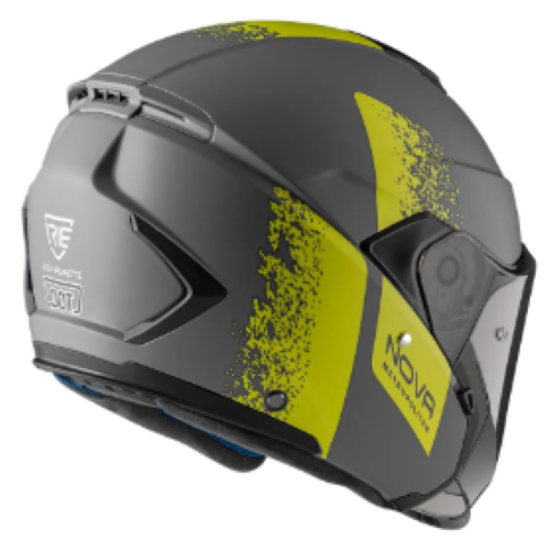 【極度風速】iRiE 3/4安全帽《NOVA 3.0》 ─ Transit BL10 抗刮消光冷灰/綠 