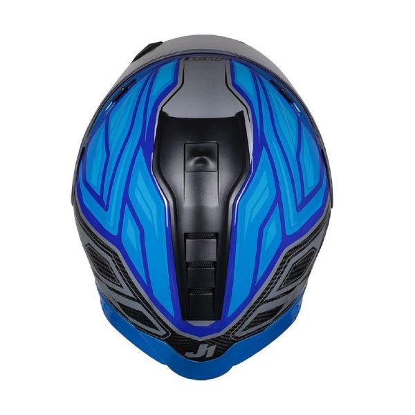 J-GPR INSTINCT BLUE JUST1 J-GPR 碳纖維 全罩帽 賽道帽 競技帽 通過FIM 輕量化 EPP緩衝層 碳纖維內襯