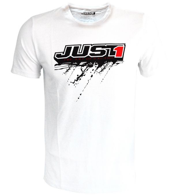 JUST1 品牌限量 T-SHIRT 白黑 JUST1