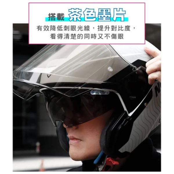 【極度風速】NOVA 3.0專用 快拆式PINLOCK扣點鏡片(茶色)此商品只有鏡片，PINLOCK防霧片需另外加購 