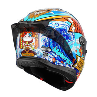 【極度風速】Motorax R50s 彩繪 錦鯉 二代 NIOPN 全罩式安全帽 競技 摩雷士 