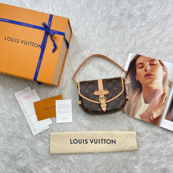 【12期0利率】LV Saumur BB【24年日本購證】【95成新】 