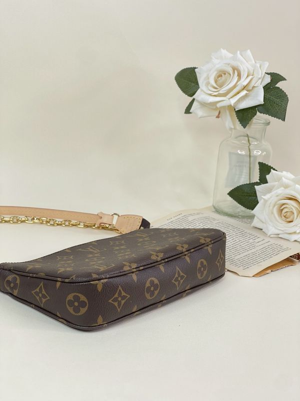 【分期0利率】LV Pochette Accessoires 大麻將包【全新品】