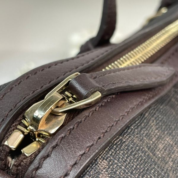 【95成新】【12期0利率】GUCCI 老款滿版雙G帆布波士頓包 