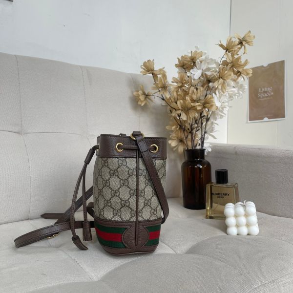 【12期0利率】GUCCI OPHIDIA GG 迷你水桶袋 【全新品】 