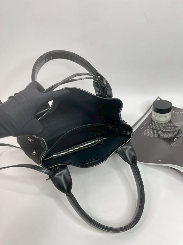 【9成新】Balenciaga Navy Cabas XS(背帶款) 