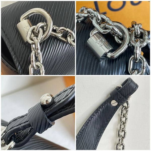 【12期0利率】LV  EPI水波紋 TWIST MM【95成新】 