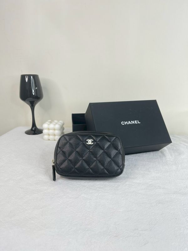 【分期0利率】CHANEL 小號化妝包【未使用閒置品】 