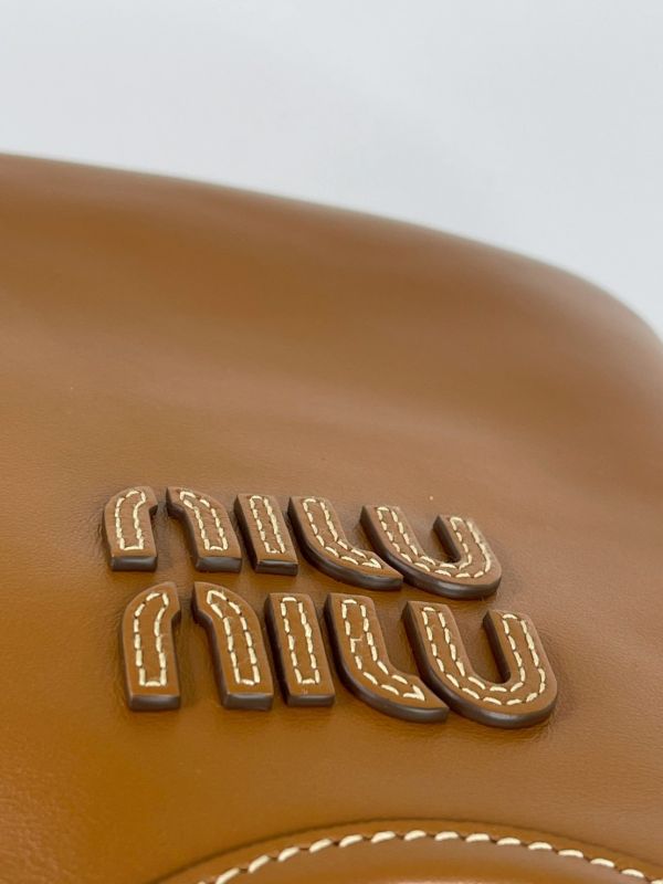 【95成新】MIUMIU IVY 皮革手提包 MINI 