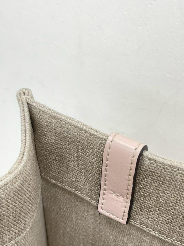 【9成新】Chloé 中號Woody Tote Bag 粉 