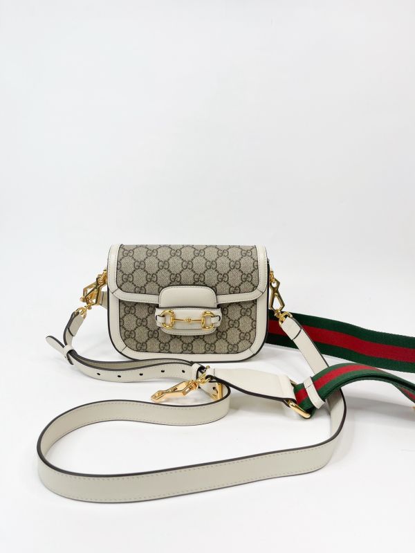 【分期0利率】GUCCI Horsebit 1955 MINI【95成新】 