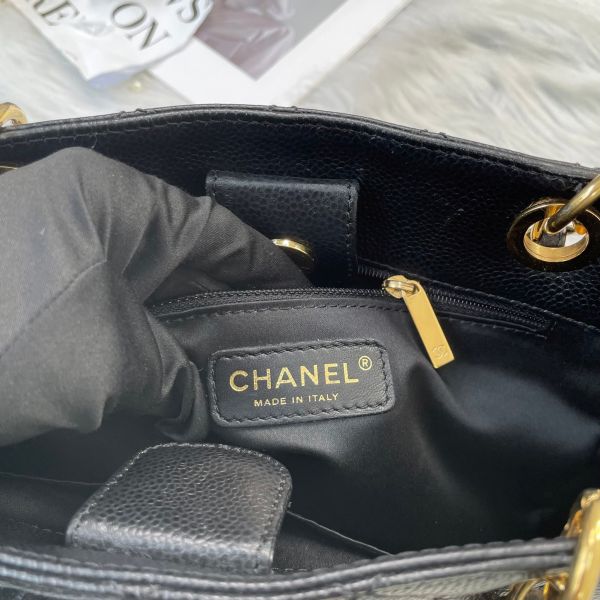 【24期0利率】CHANEL Petite Shopping TOTE PST顆粒牛皮【9成新】【現金價】 