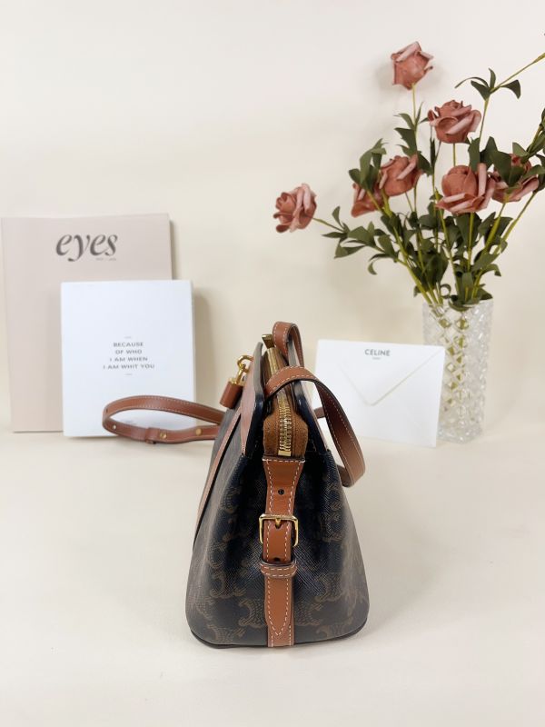 【分期0利率】CELINE Teen Cabas De France 鎖頭包【99成新】 
