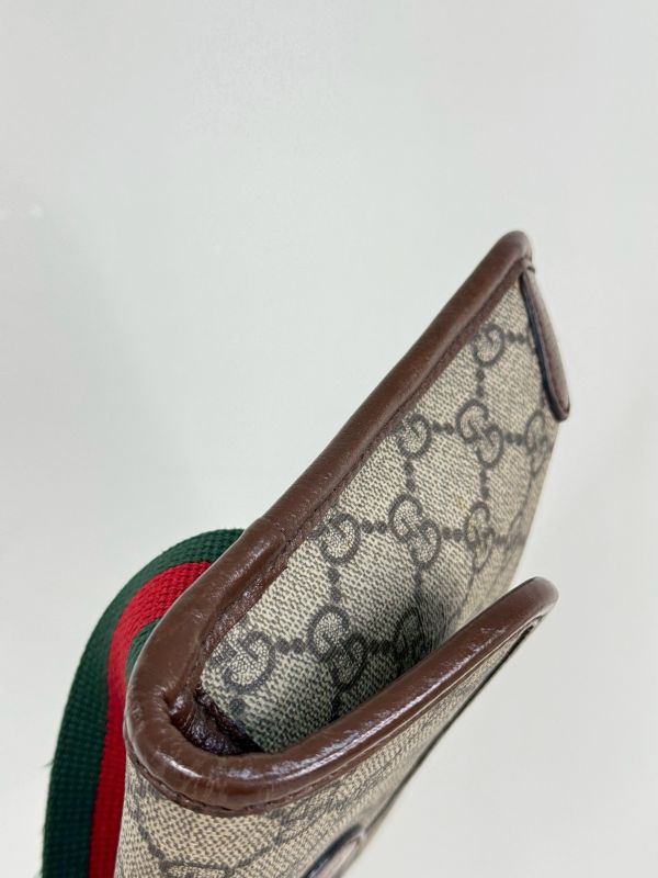 【直播加購只要1元】GUCCI Supreme虎頭胸包 【內裡泛黃】 