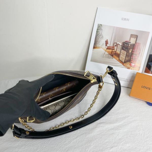 【12期0利率】LV Boulogne牛角包 【95成新】 