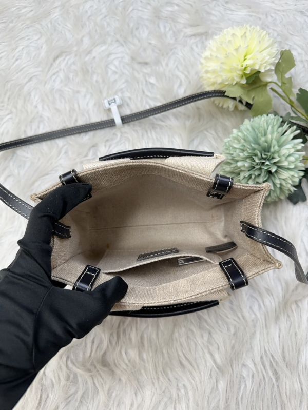 【12期0利率】CHLOE WOODY TOTE 迷你 深藍色【9成新】 