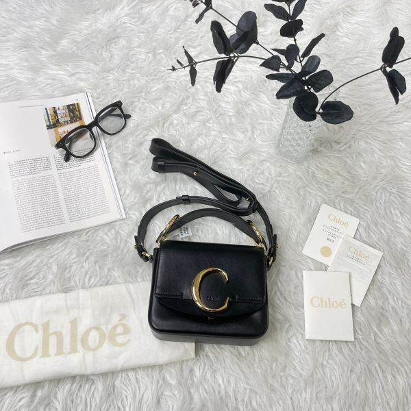 【分期0利率】CHLOE MINI C BAG【99成新】 