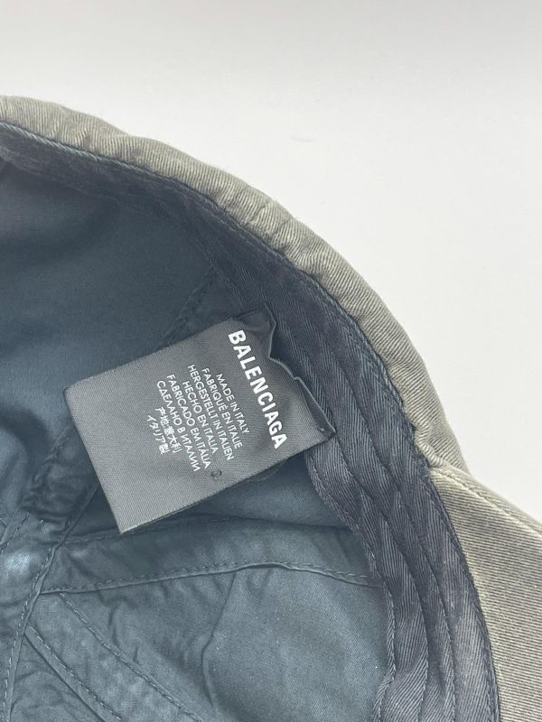 【未使用閒置品】BALENCIAGA 水洗老帽  L號 