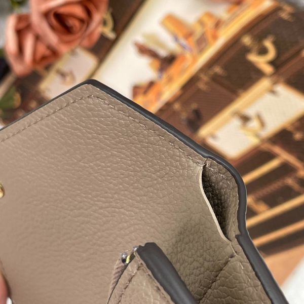 【12期0利率】LV Victorine三折短夾 最火斑鳩灰配色 【9.9成新】 