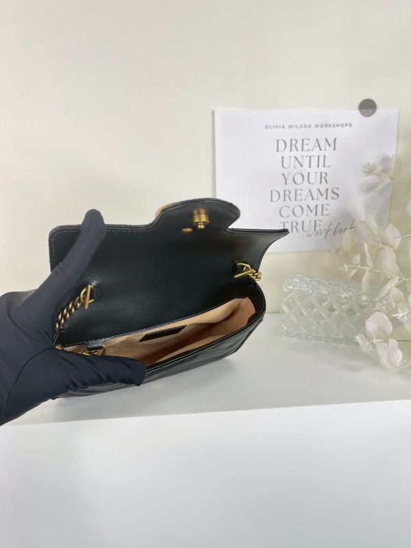 【分期0利率】GUCCI Marmont 迷你肩背包【95成新】 