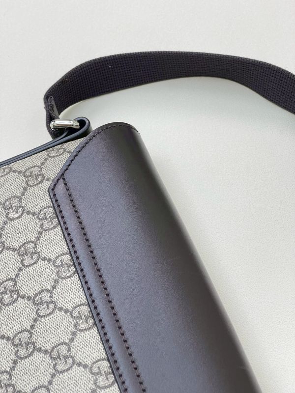 【9成新】GUCCI 男款老花斜背包 