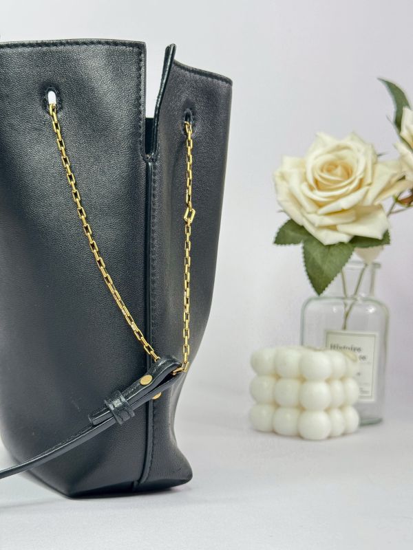 【分期0利率】YSL POCHON 小羊皮手袋【95成新】 