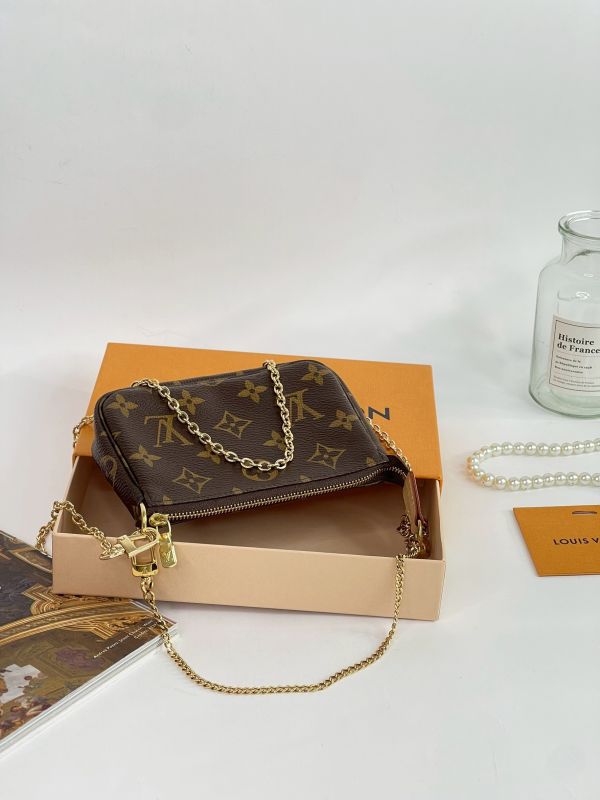 【分期0利率】LV Mini Pochette Accessoires 迷你麻將包【99成新】 