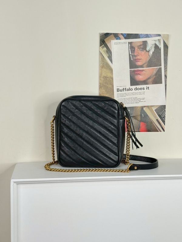 【分期0利率】GUCCI GGMarmont 雙層斜背包【9成新】 