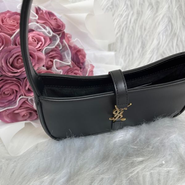 【全新閒置】【12期0利率】YSL 短背帶HOBO 710318 