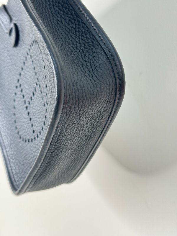 【分期0利率】HERMES Evelyne mini 黑色【未使用閒置品】 